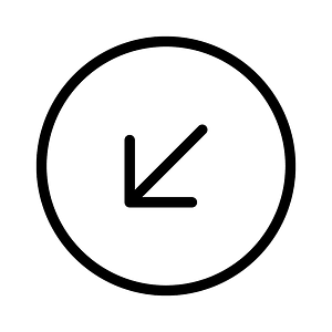 Arrow-circle-down-left