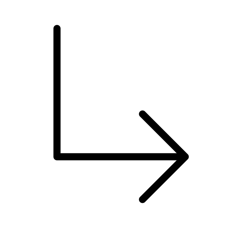 Arrow-elbow-down-right