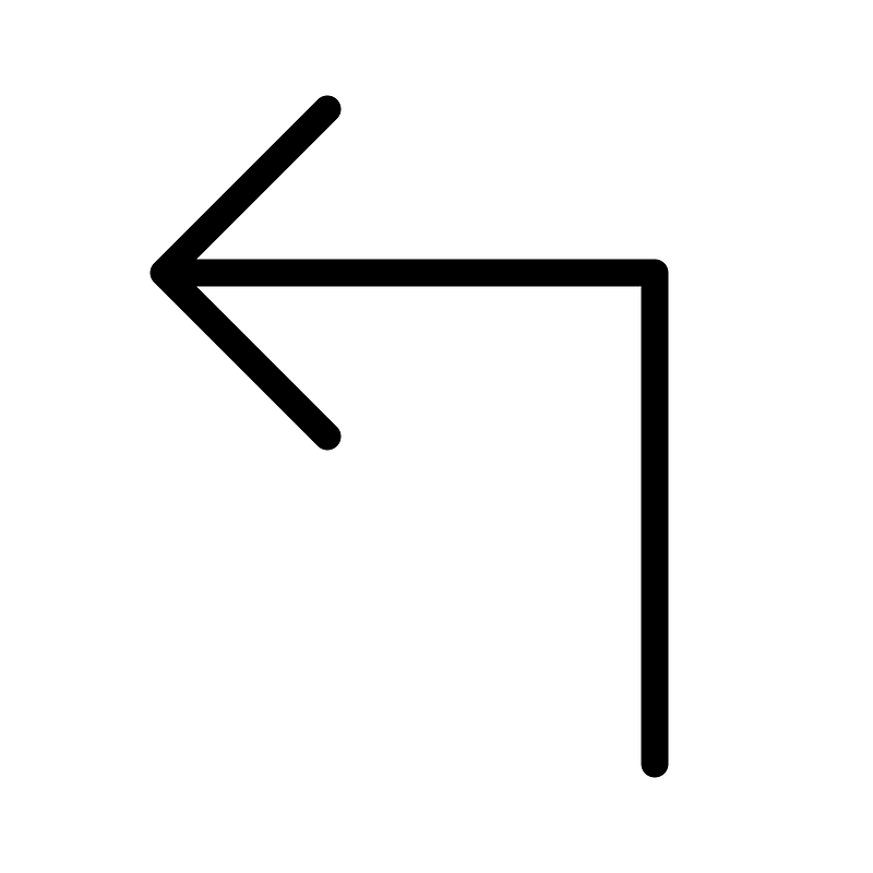 Arrow-elbow-up-left
