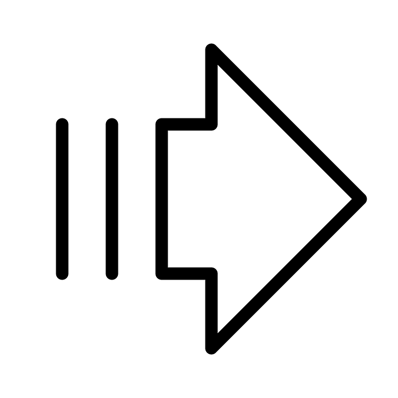 Arrow-fat-lines-right