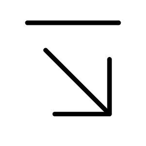 Arrow-line-down-right