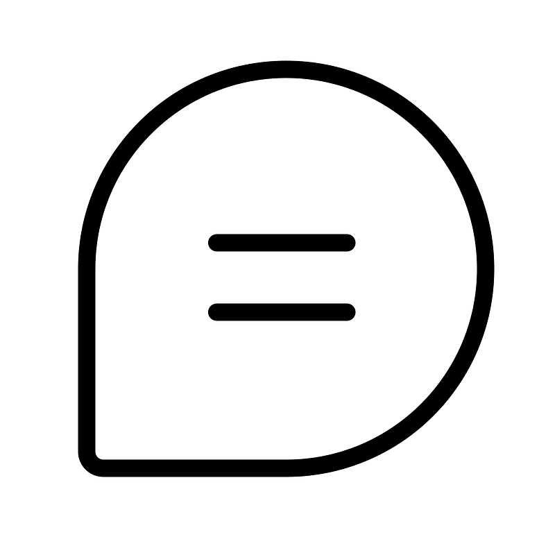 Chat-teardrop-text