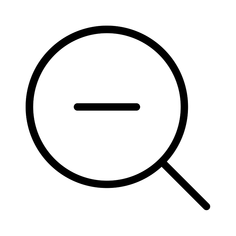 Magnifying-glass-minus