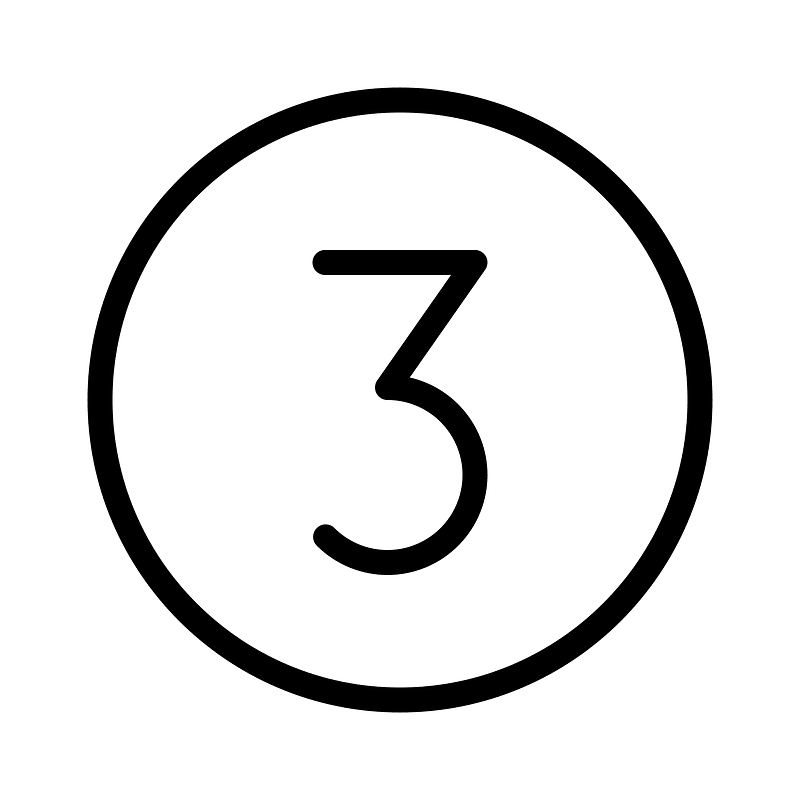 Number-circle-three