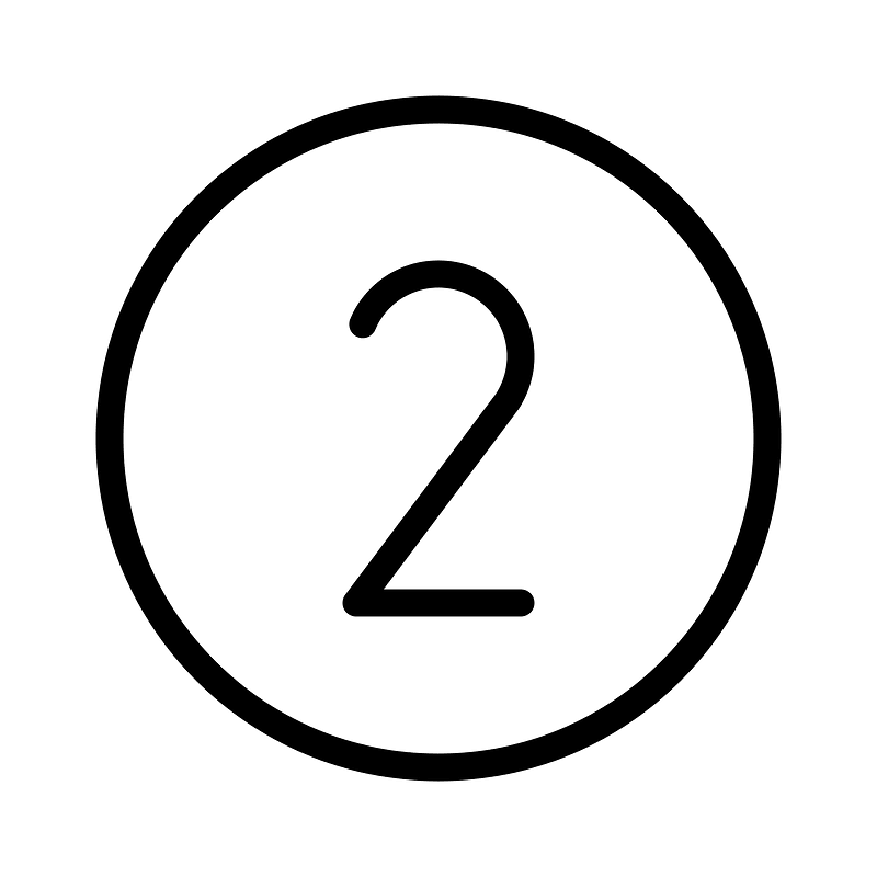 Number-circle-two
