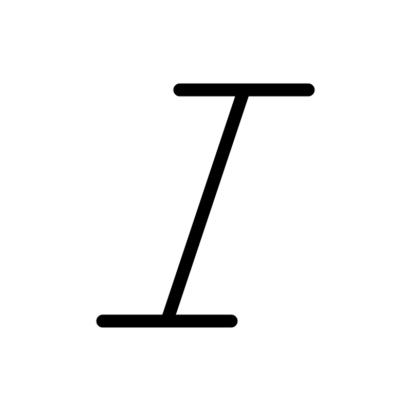 Text-italic