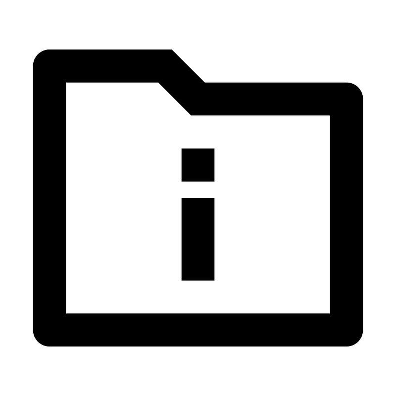 Folder-info
