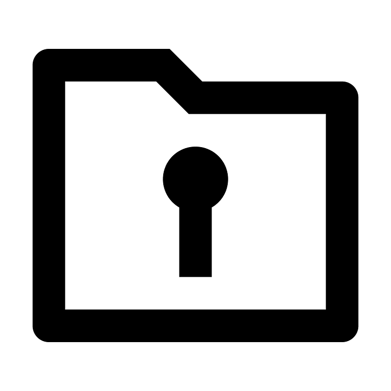Folder-keyhole