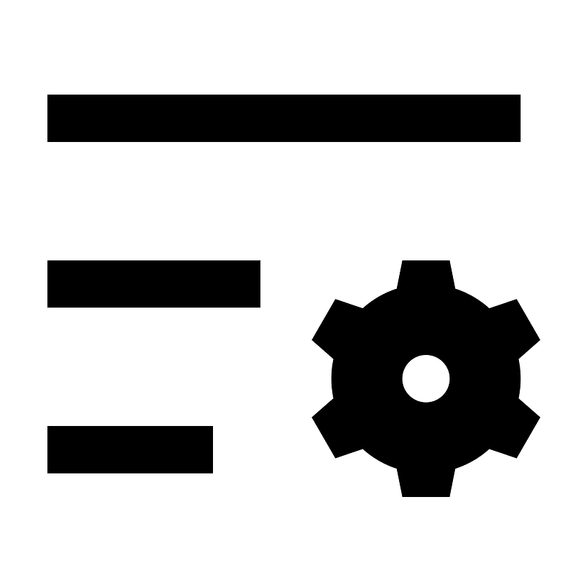 List-settings