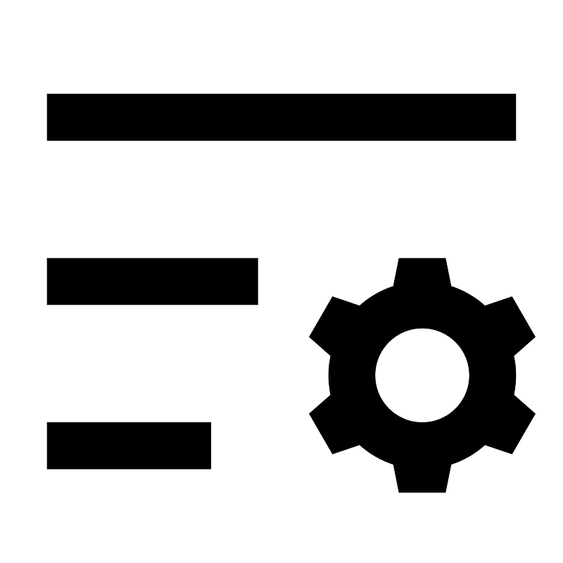 List-settings