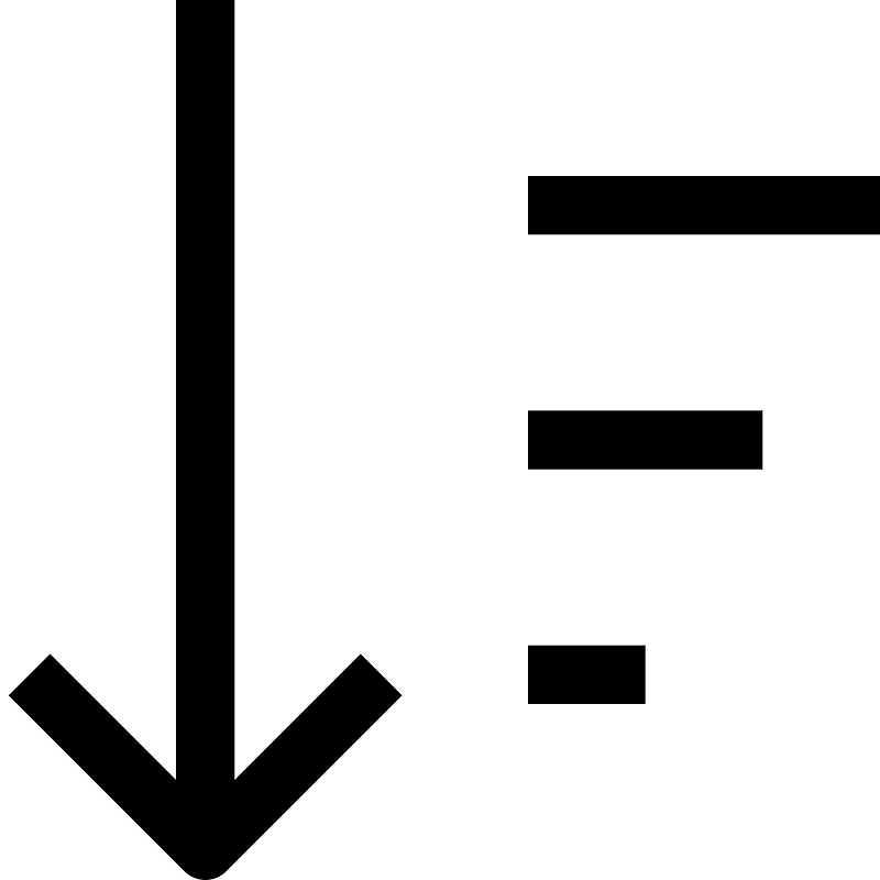 Sort-down