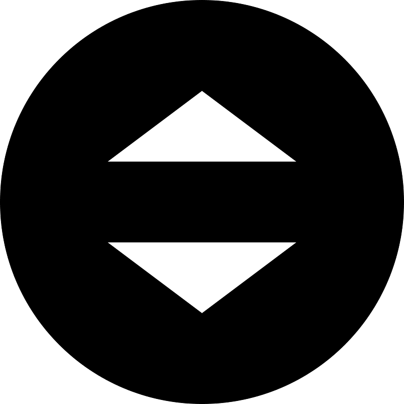 Caret-vertical-circle