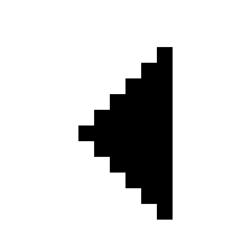 Triangle left