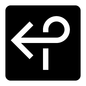 Direction--loop-left--filled