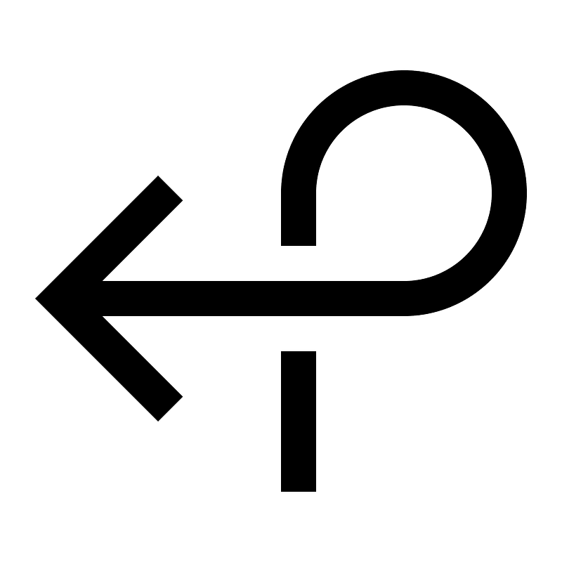 Direction--loop-left