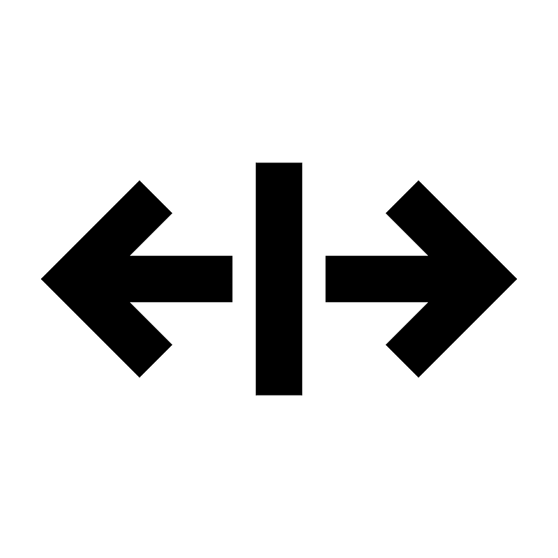 Arrow-align-h
