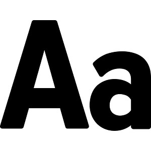 Font size