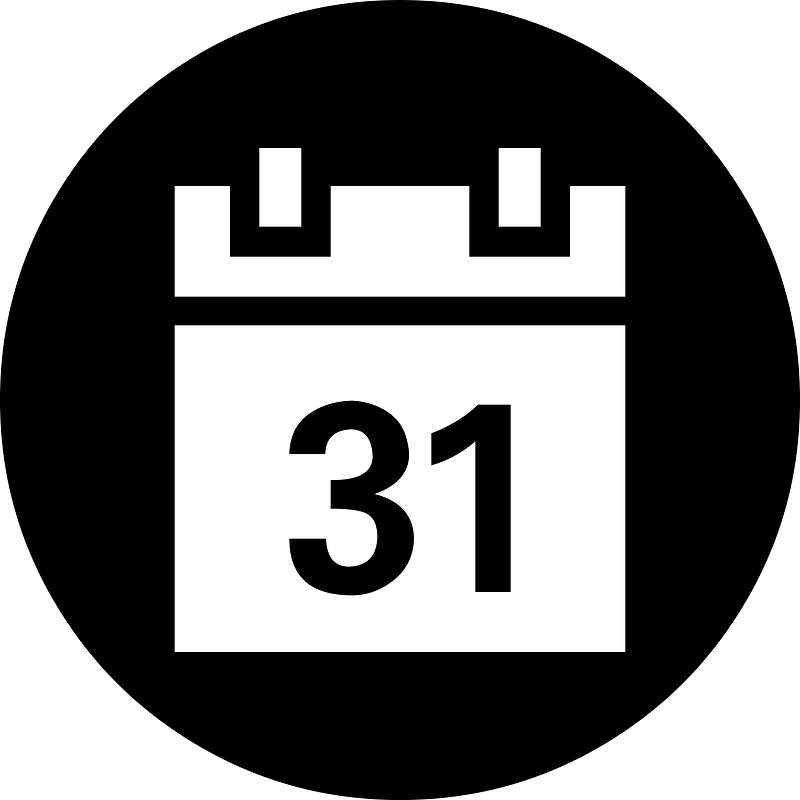Round calendar