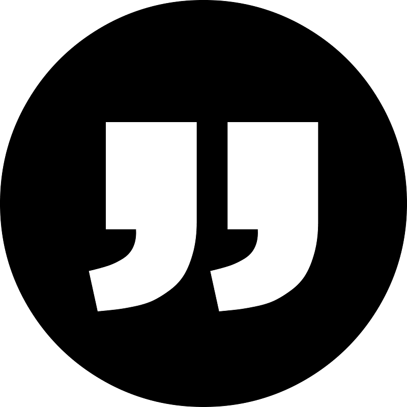 Round quote right