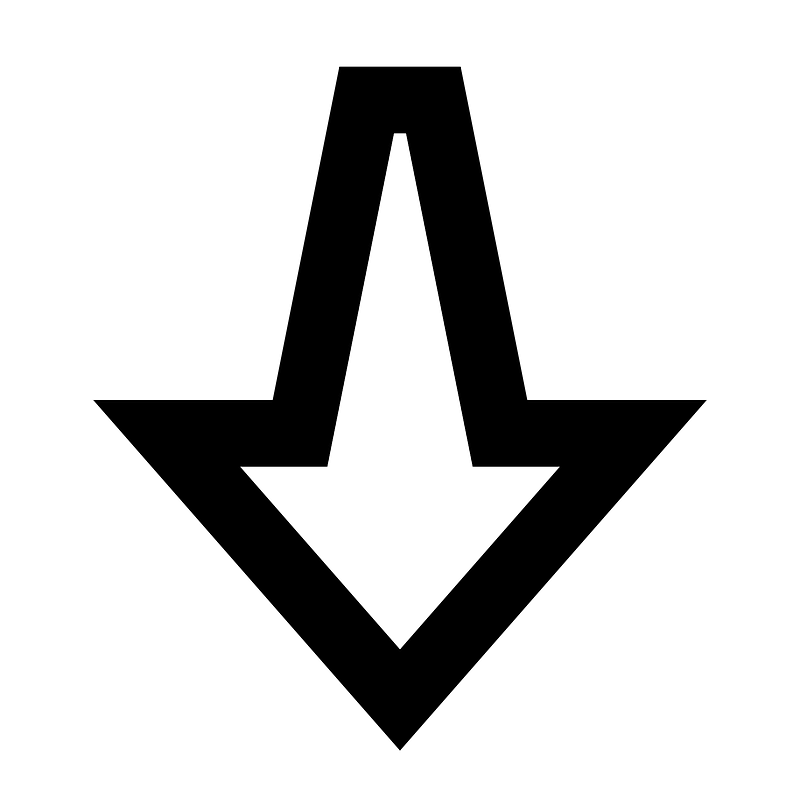 Arrow-bold-bottom