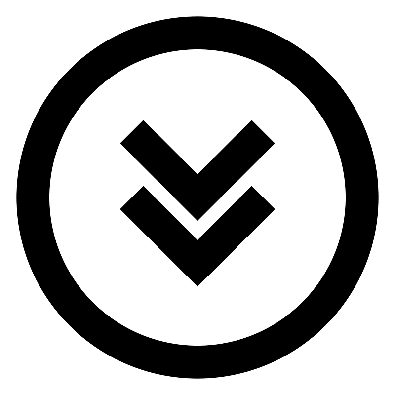 Circle-chevrons-bottom