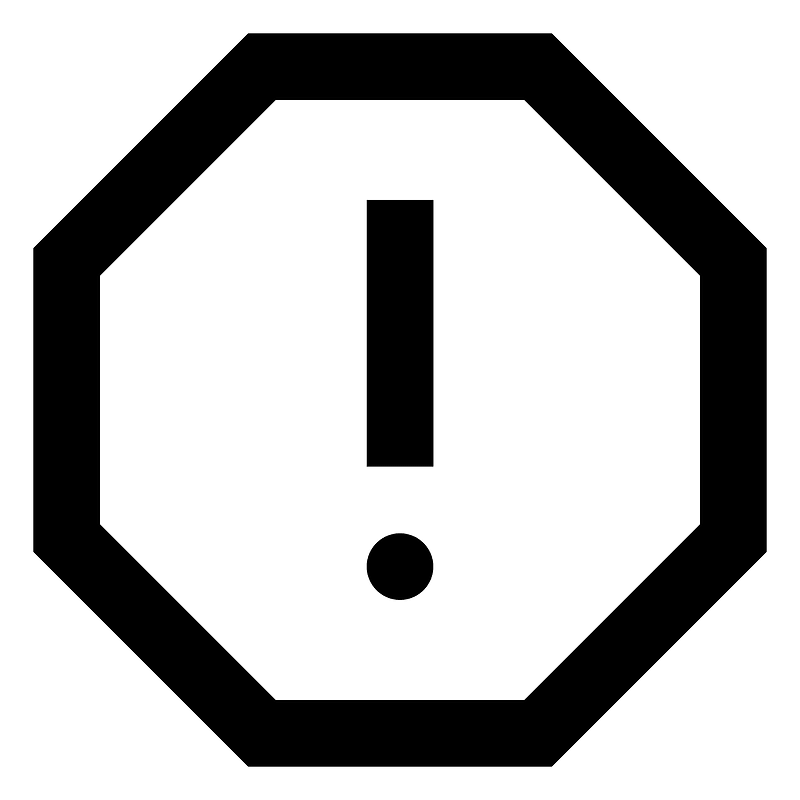 Alert-octagon