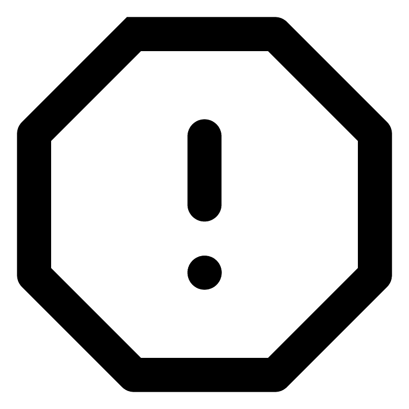 Alert-octagon