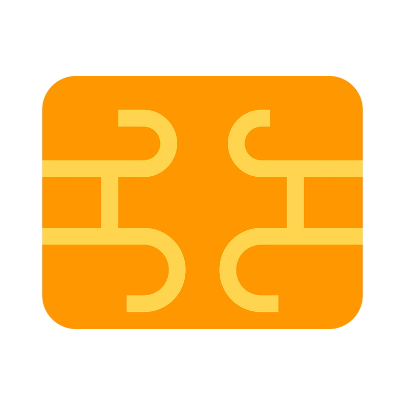 Sim card chip