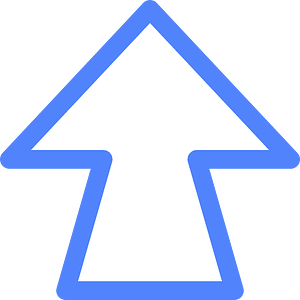 Blue arrow up previous category