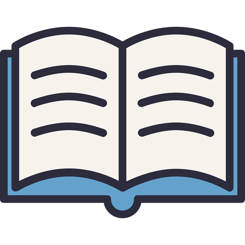Book-open-outline-filled