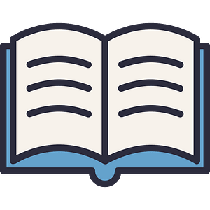 Book-open-outline-filled