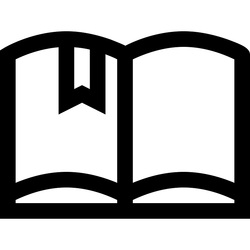 Bookmark-open-outline