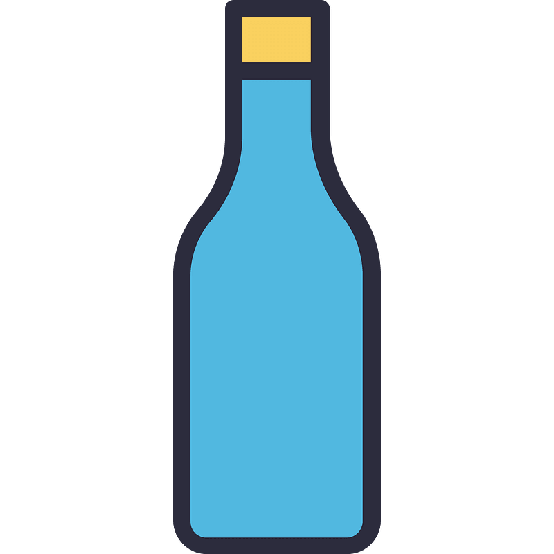 Bottle-outline-filled