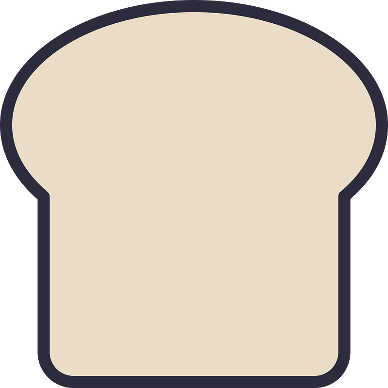 Bread-outline-filled