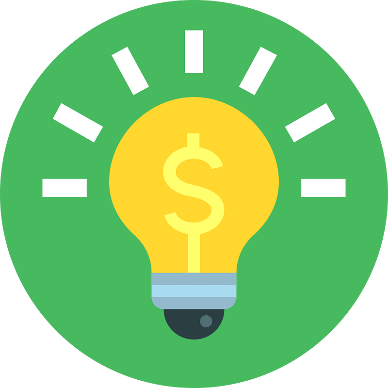 Bulb-money-curvy-flat