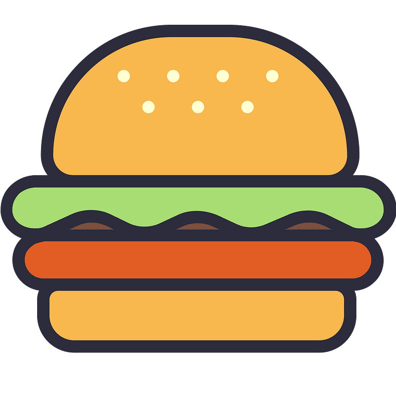 Burger-outline-filled