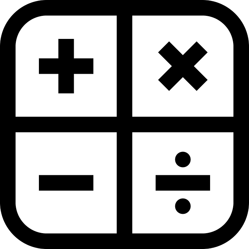 Calculator-outline