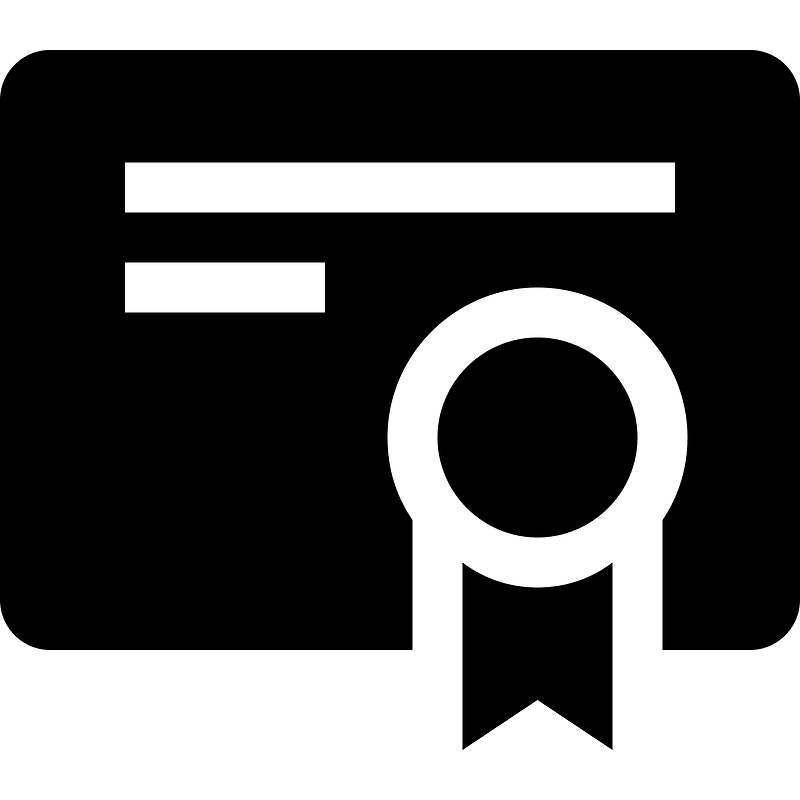 Certificate-solid