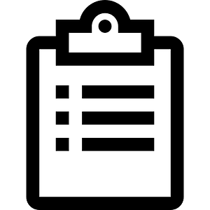 Clipboard-list-outline