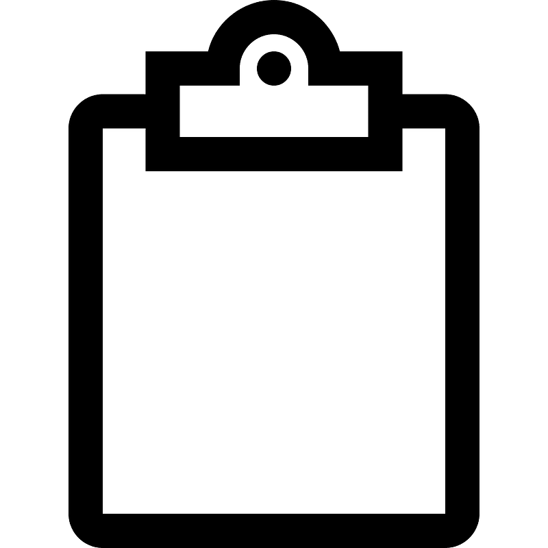 Clipboard-outline