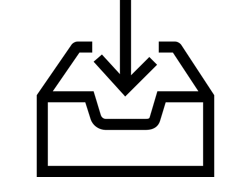 Download-box-outline