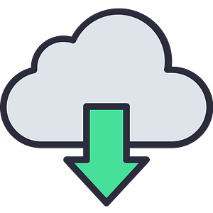 Download-cloud-outline-filled