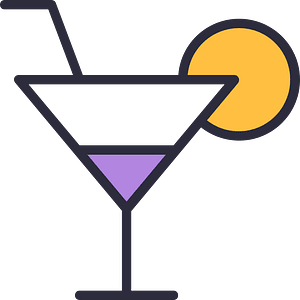 Drink-martini-outline-filled