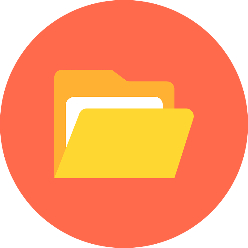 Folder-open-flat