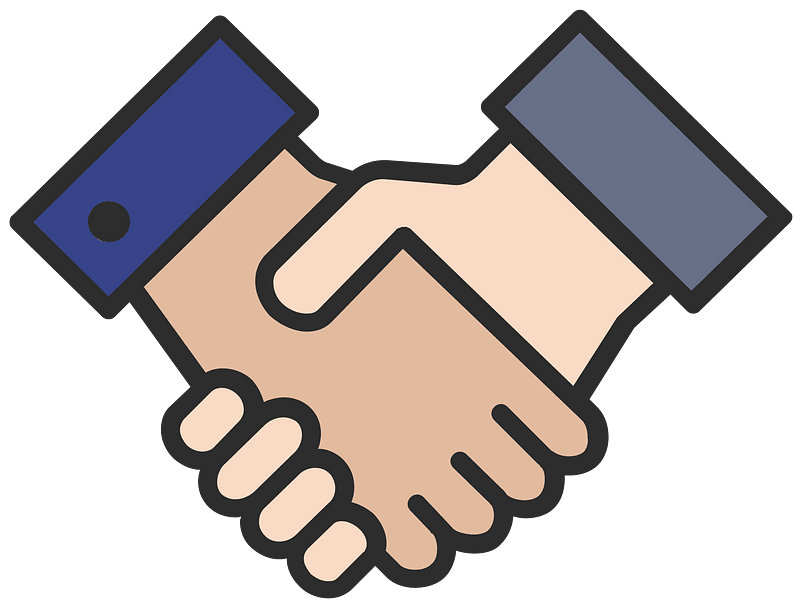 Handshake-outline-filled