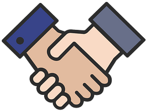 Handshake-outline-filled