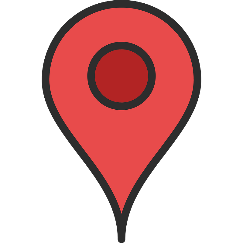 Location-pin-curvy-outline-filled
