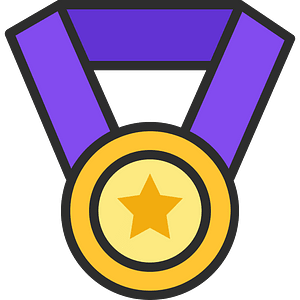 Medal-outline-filled