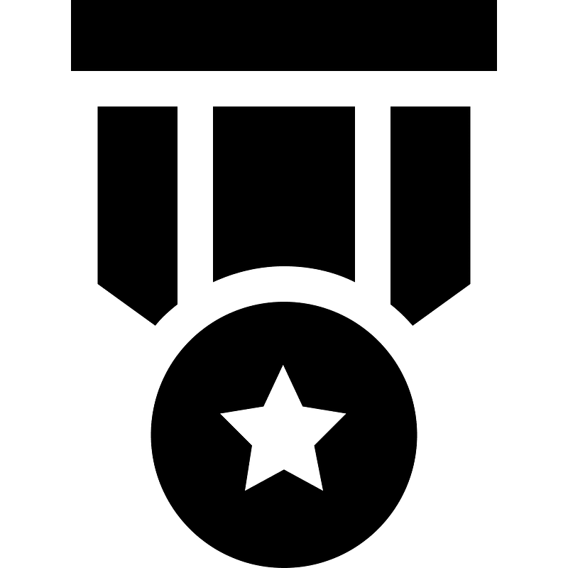 Medal-pin-solid