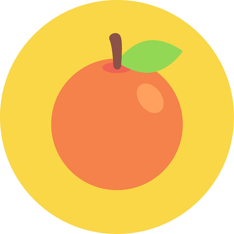 Orange-flat